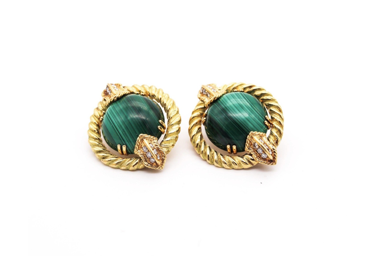 Chaumet, boucles d'oreilles en or