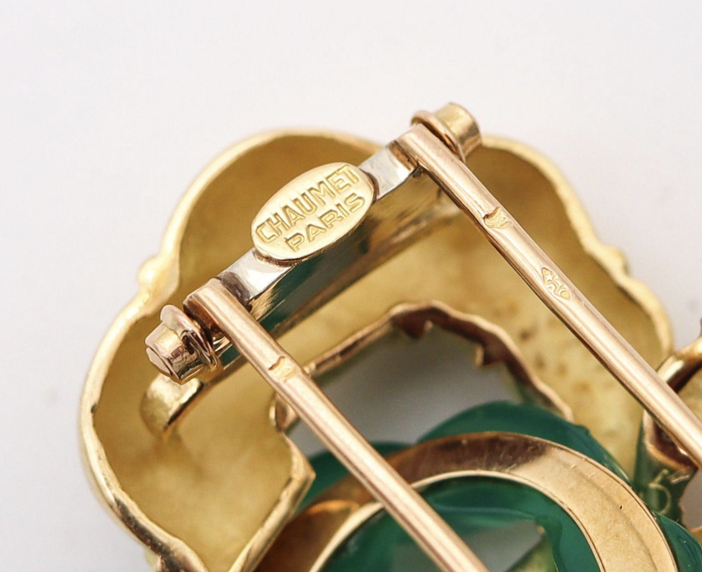 Signature et poinçons de Chaumet