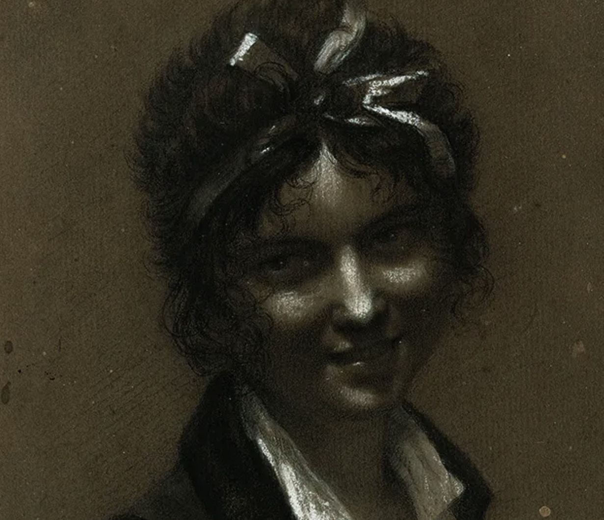 D'après Pierre-Paul Prud'hon, Portrait de Constance Mayer, encre