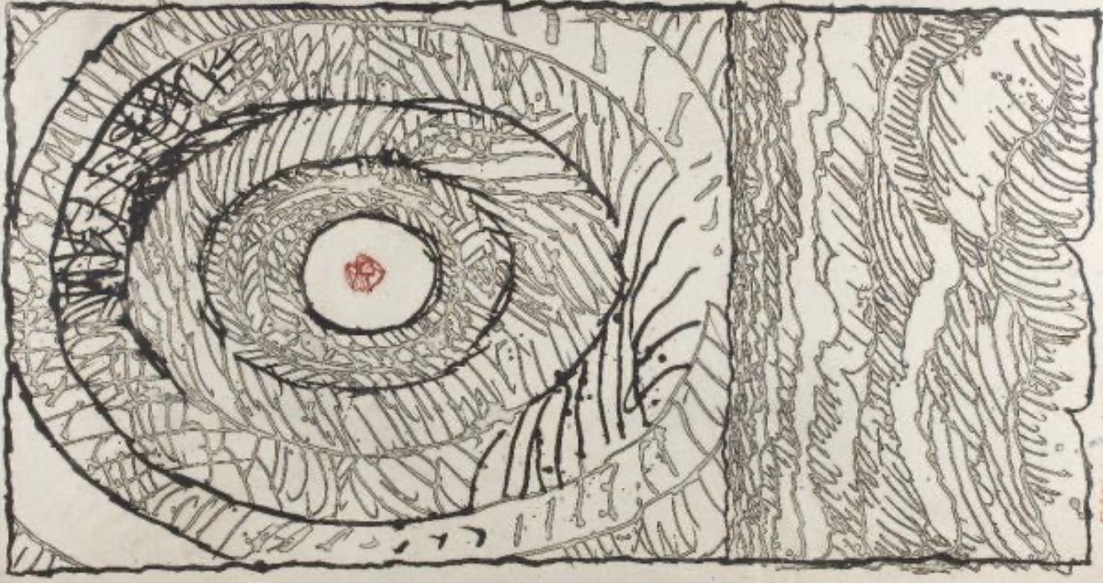 Pierre Alechinksy, estampe