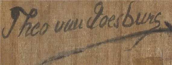Signature de Theo van Doesburg