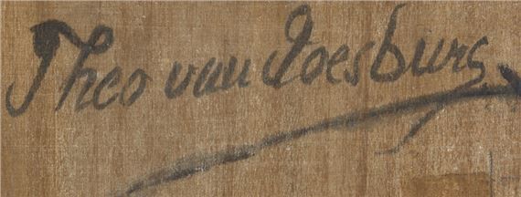 Signature de Theo van Doesburg