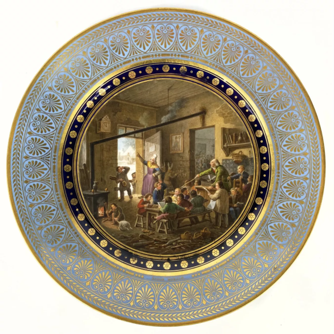 S&egrave;vres, assiette en porcelaine, services en porcelaine