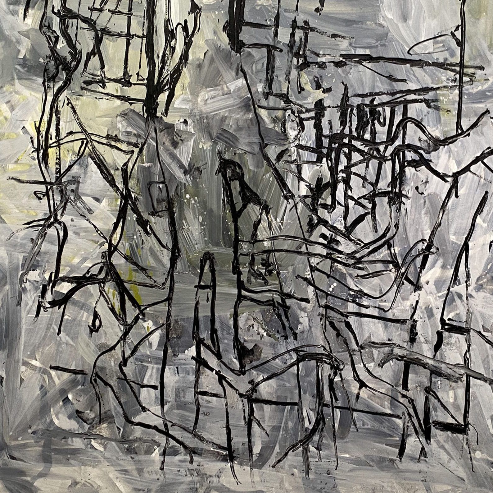 Georg Baselitz, huile sur toile