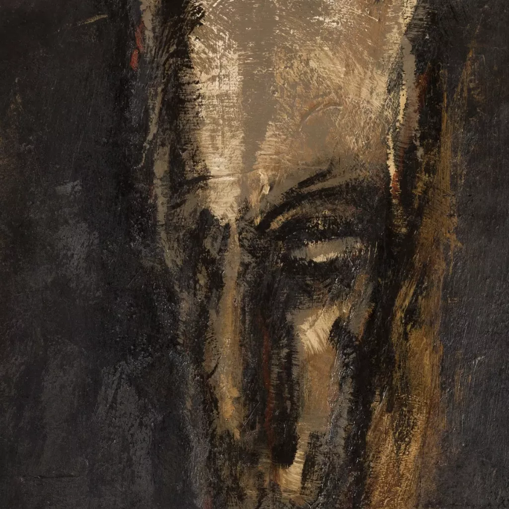 Hans Bouman, huile sur toile