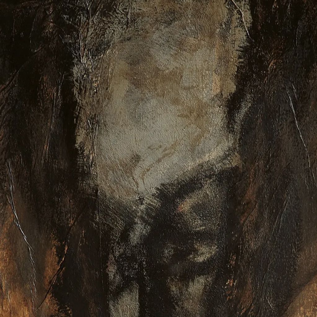 Hans Bouman, huile sur toile