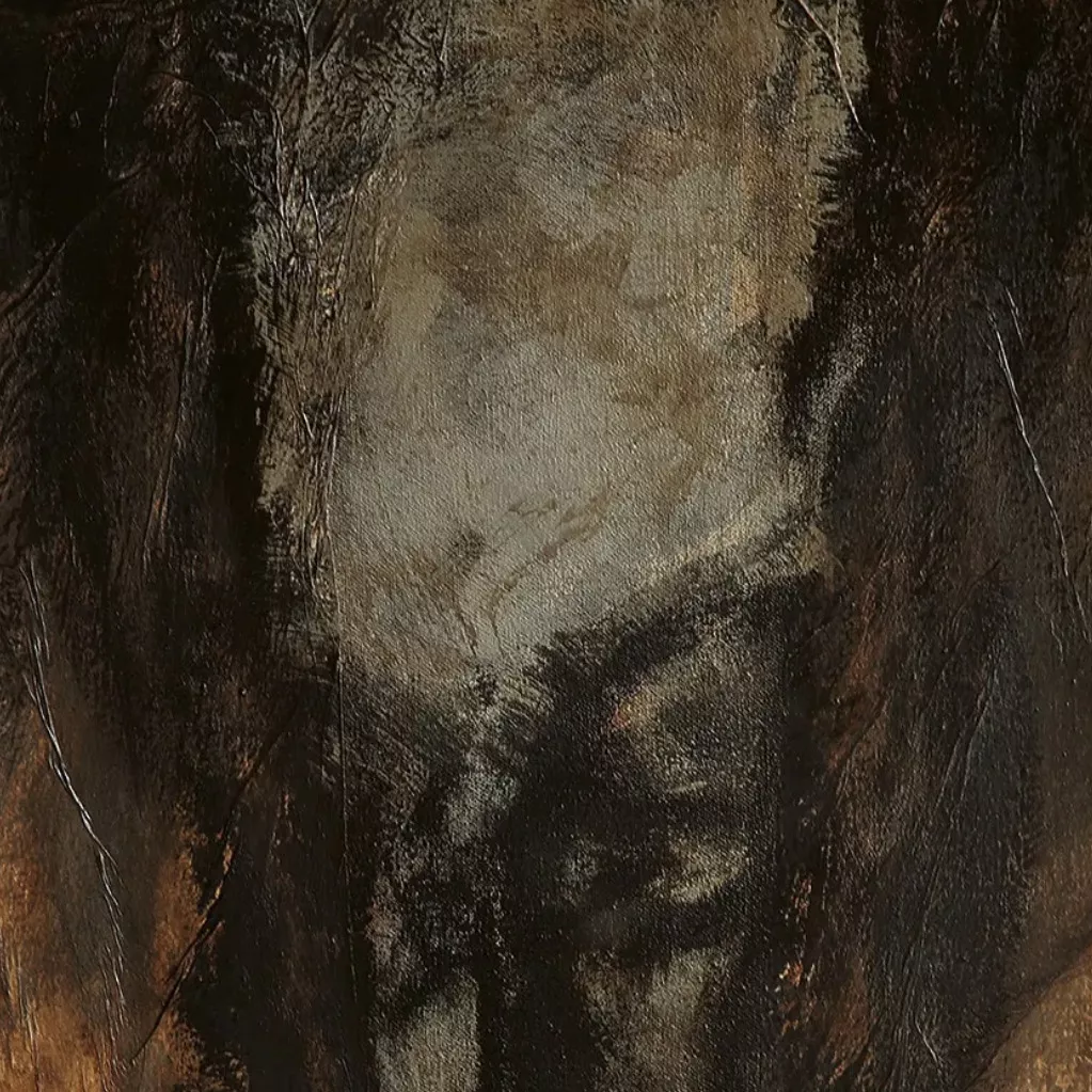 Hans Bouman, huile sur toile