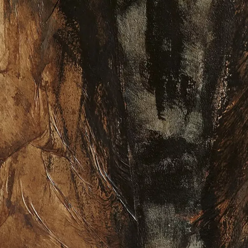 Hans Bouman, huile sur toile