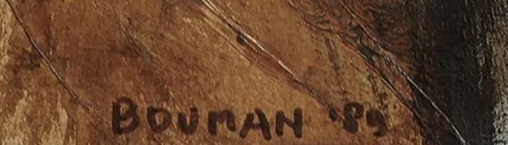 Signature de Hans Bouman