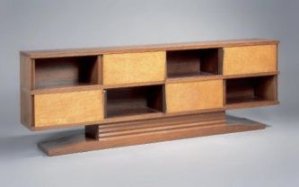 Léon Jallot, enfilade basse en placage de palissandre