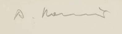 Signature de Arnulf Rainer