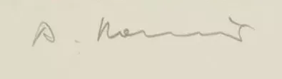 Signature de Arnulf Rainer