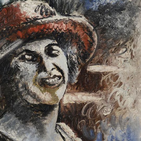 Alberto Savinio, huile sur toile