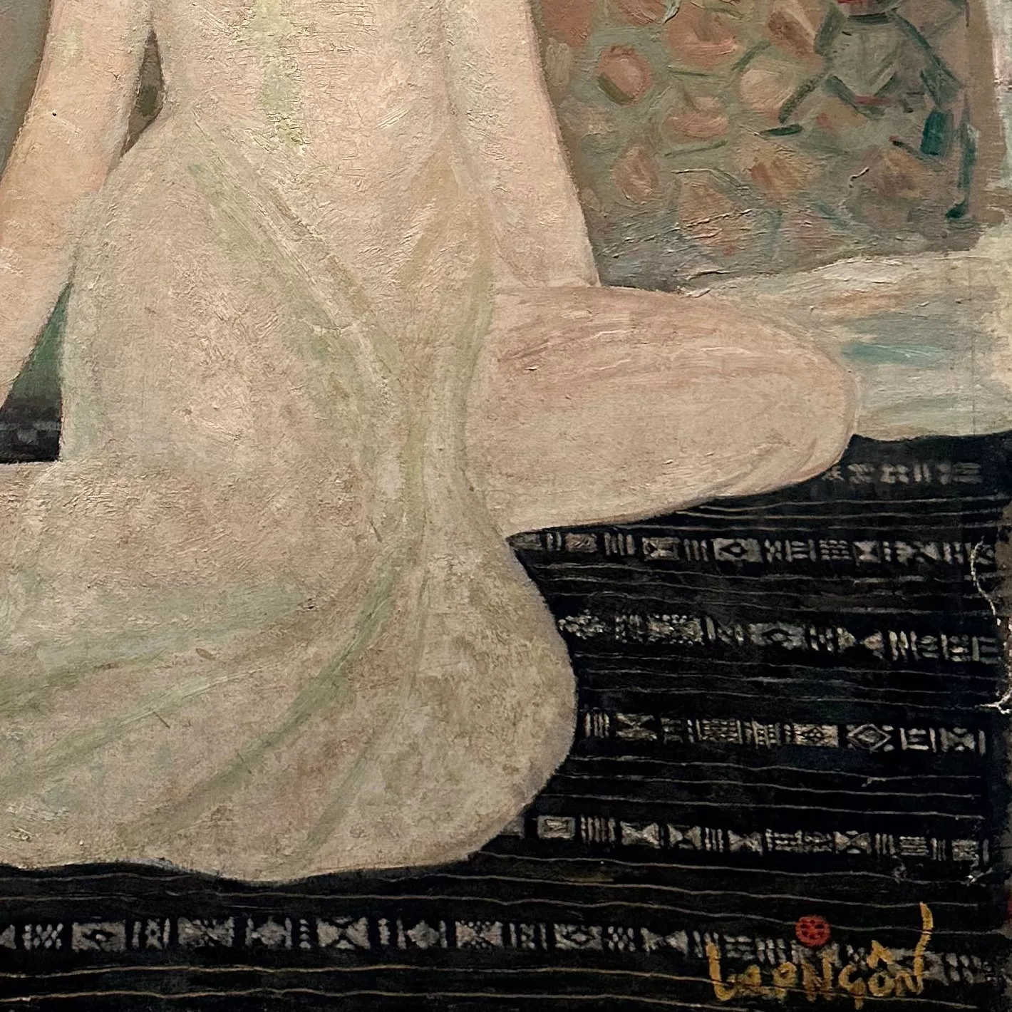 Hoang Lap Ngon, huile sur toile