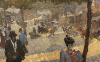 Louis Hayet, huile sur toile