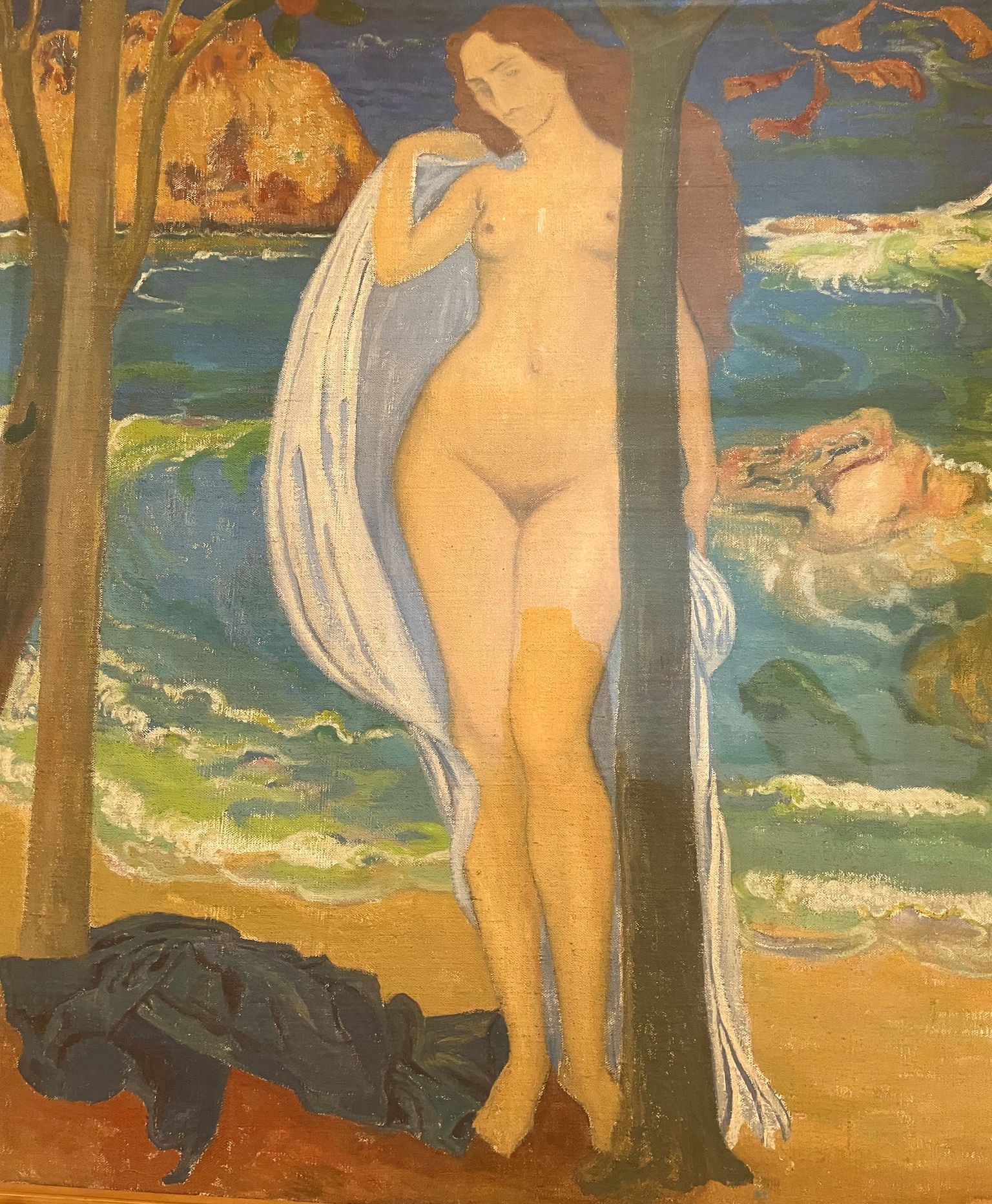 Aristide Maillol, huile sur toile