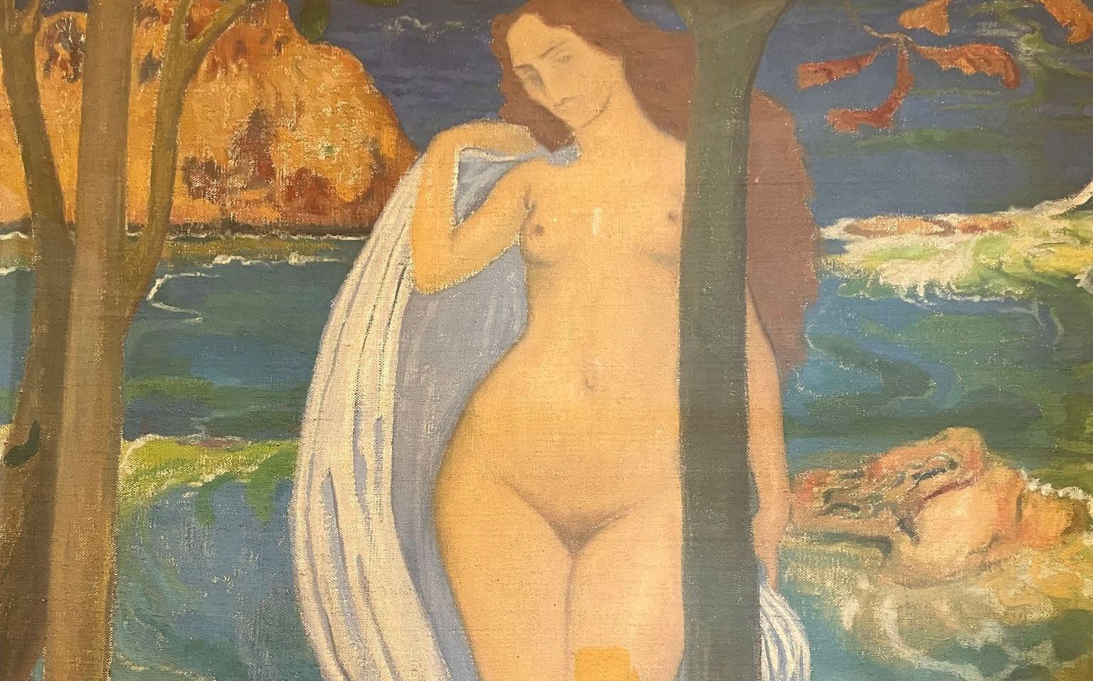 Aristide Maillol, huile sur toile
