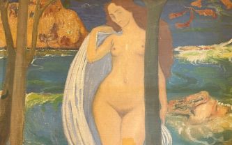 Aristide Maillol, huile sur toile