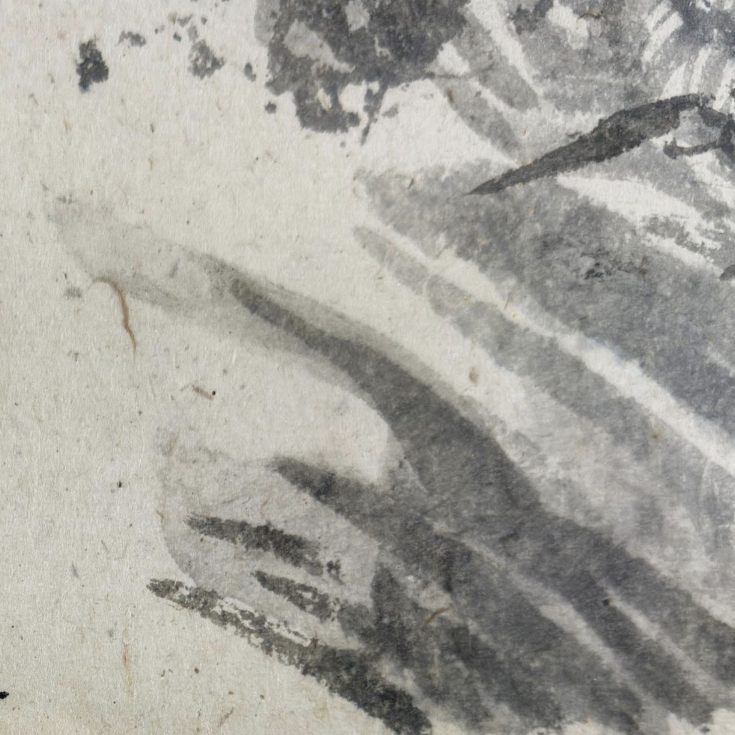 Zao Wou Ki, encre sur papier