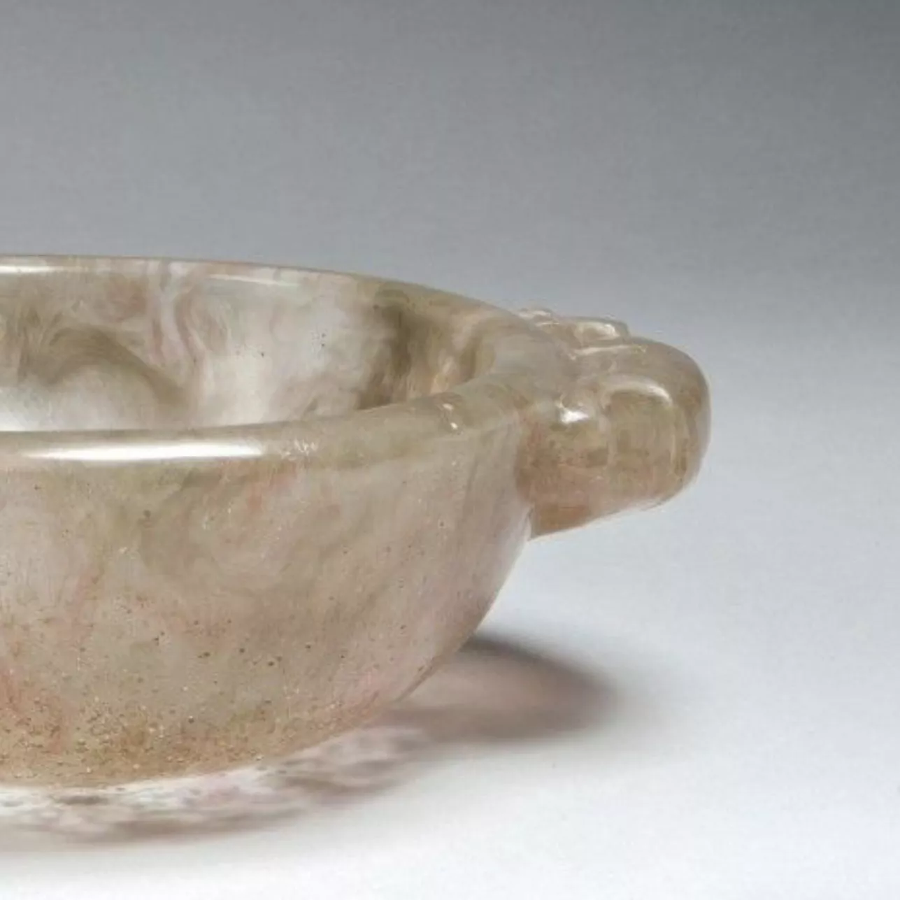 Fran&ccedil;ois D&eacute;corchemont, coupe en p&acirc;te de verre