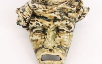 Dalpayrat, masque en céramique