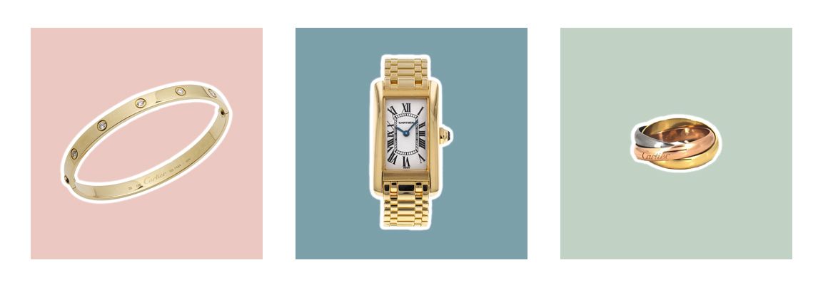 Bijoux Cartier vendus aux enchères