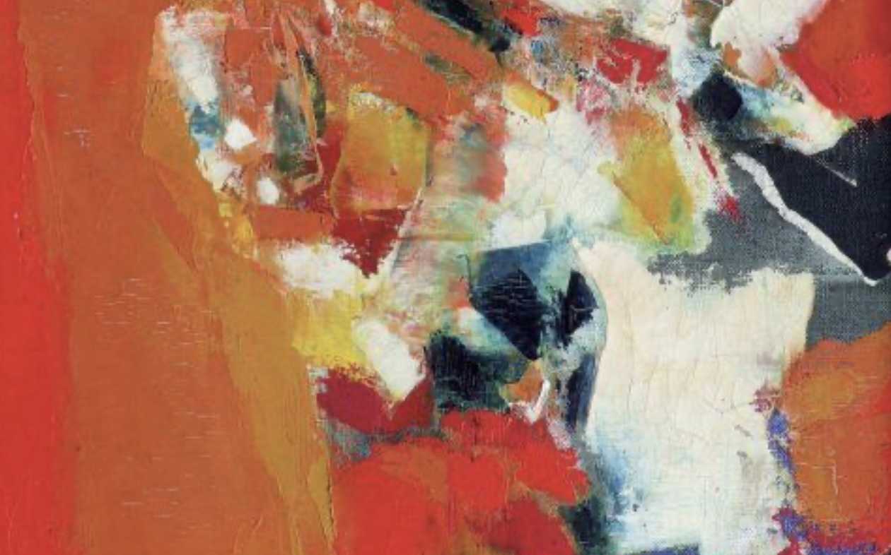 Sayed Haider Raza, huile sur toile