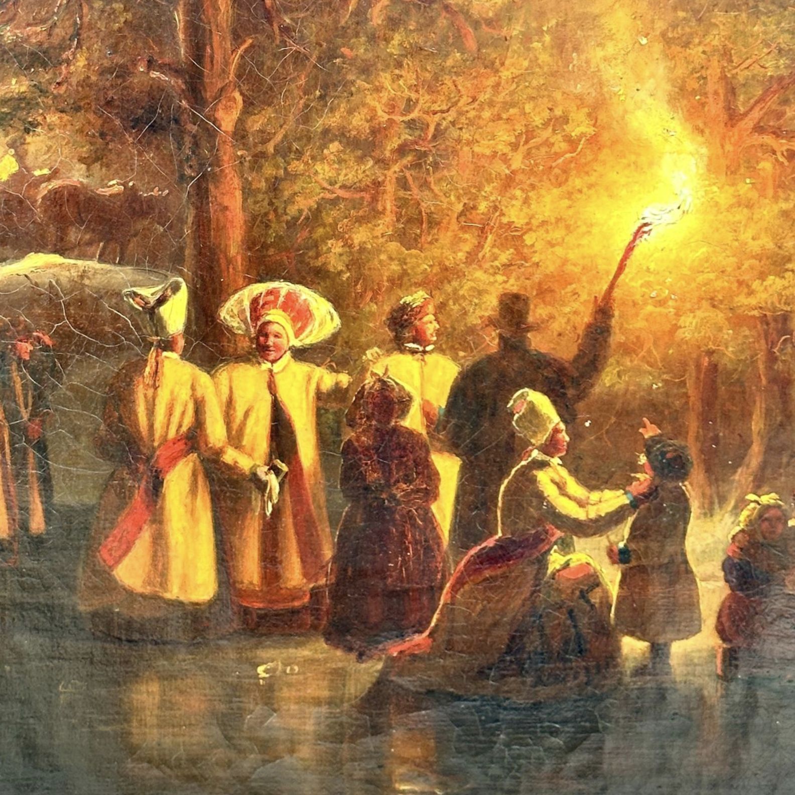 Wahlqvist, huile sur toile