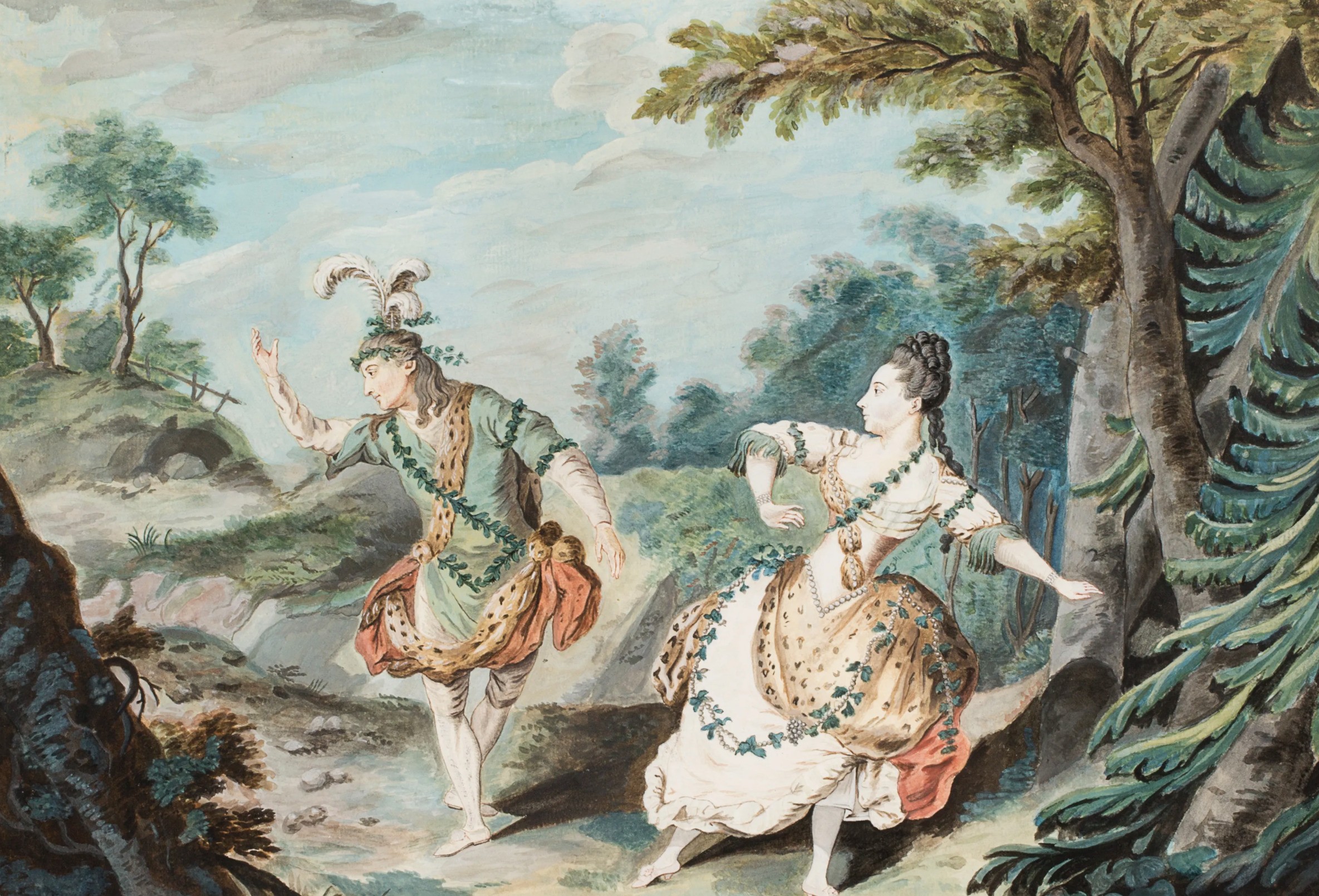 Louis Carmontelle, dessin