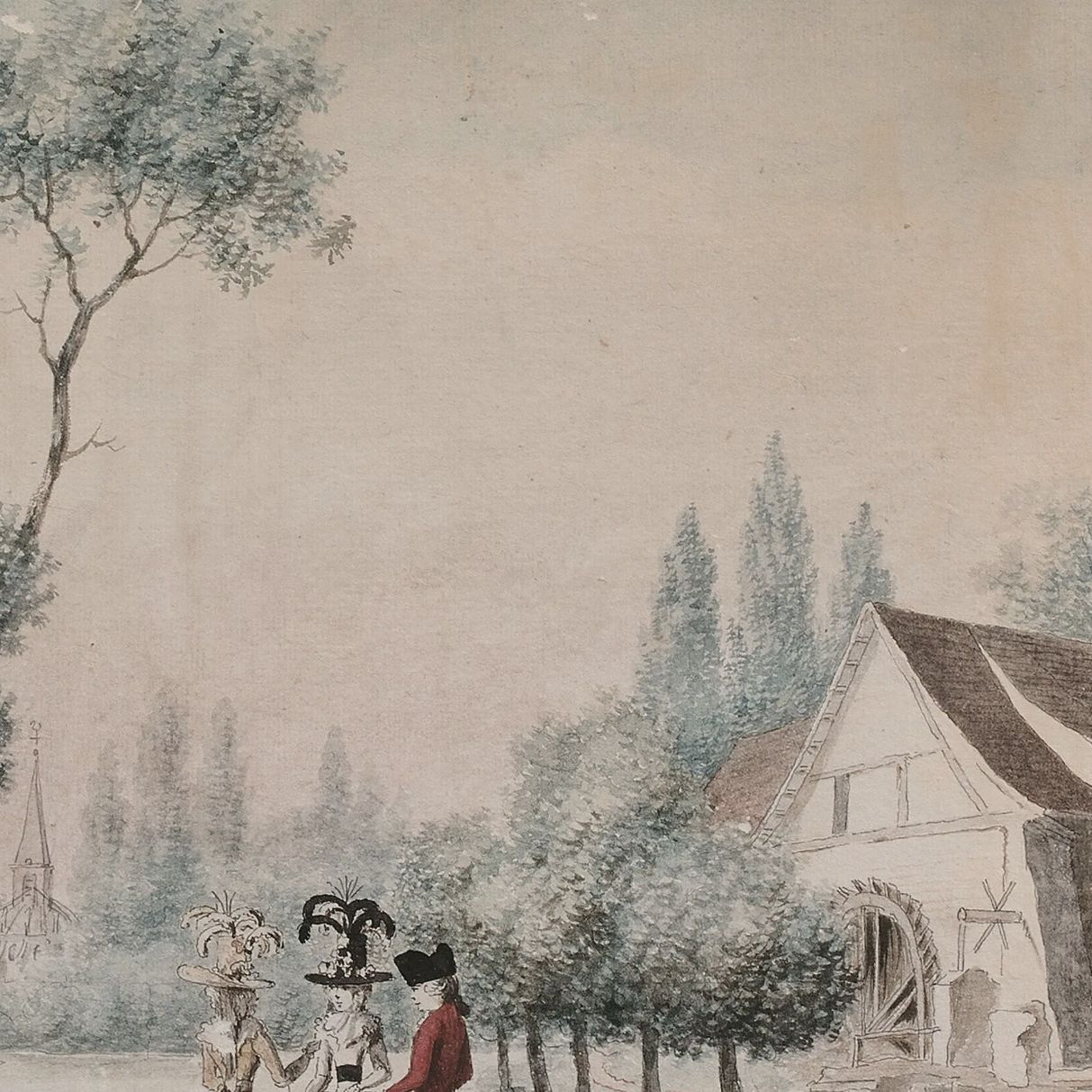 Louis Carmontelle, dessin