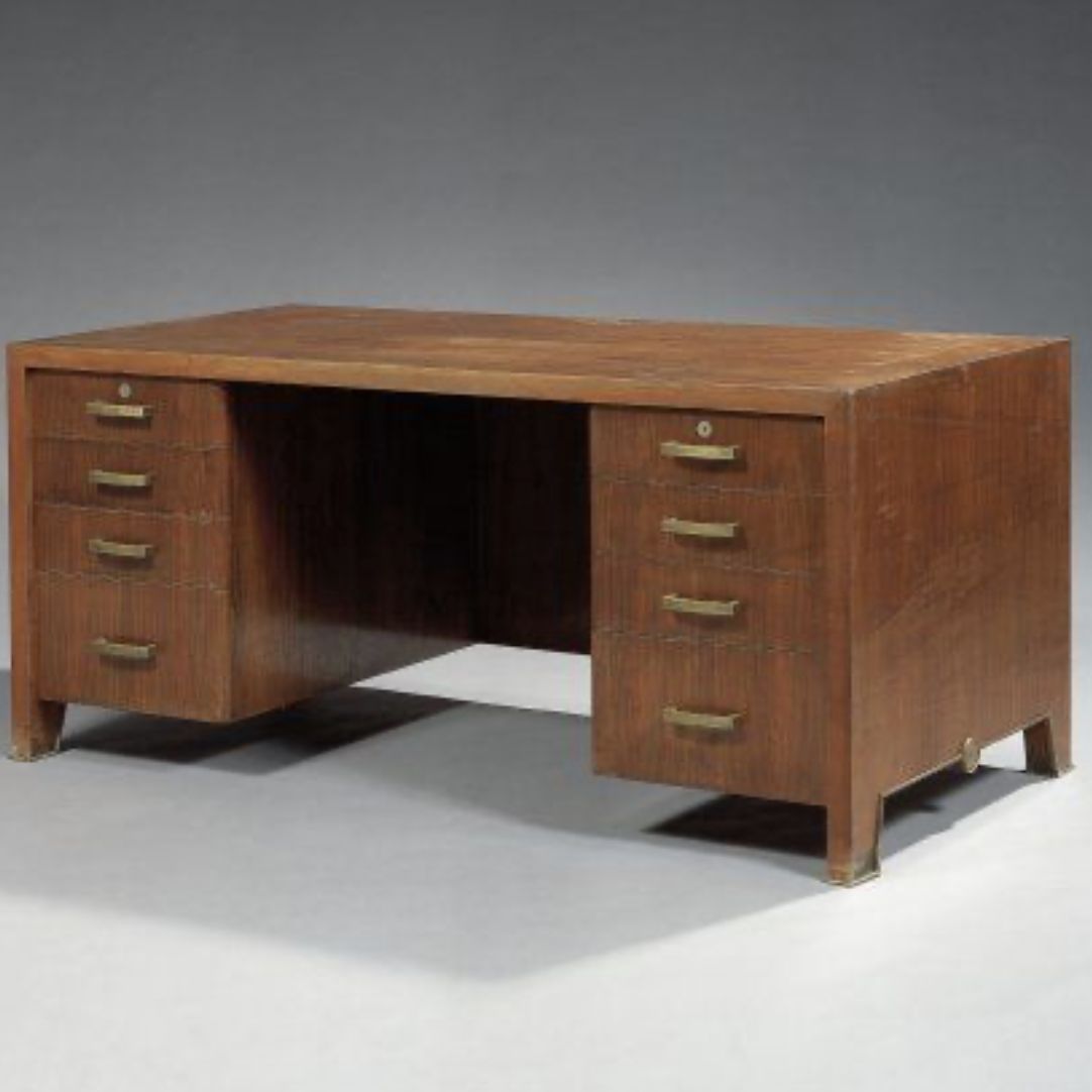 Dupré-Lafon, bureau en bois
