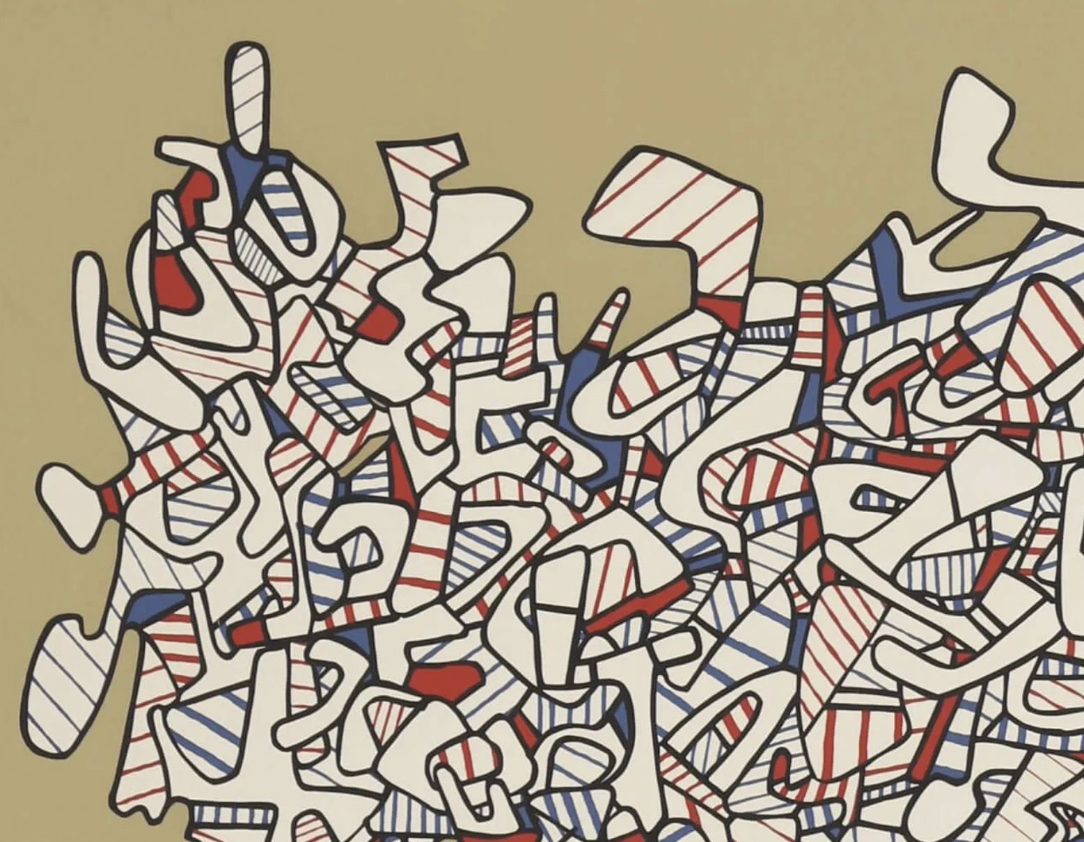 Jean Dubuffet, sérigraphie