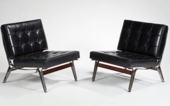 Paire de fauteuils, éditions Cassina