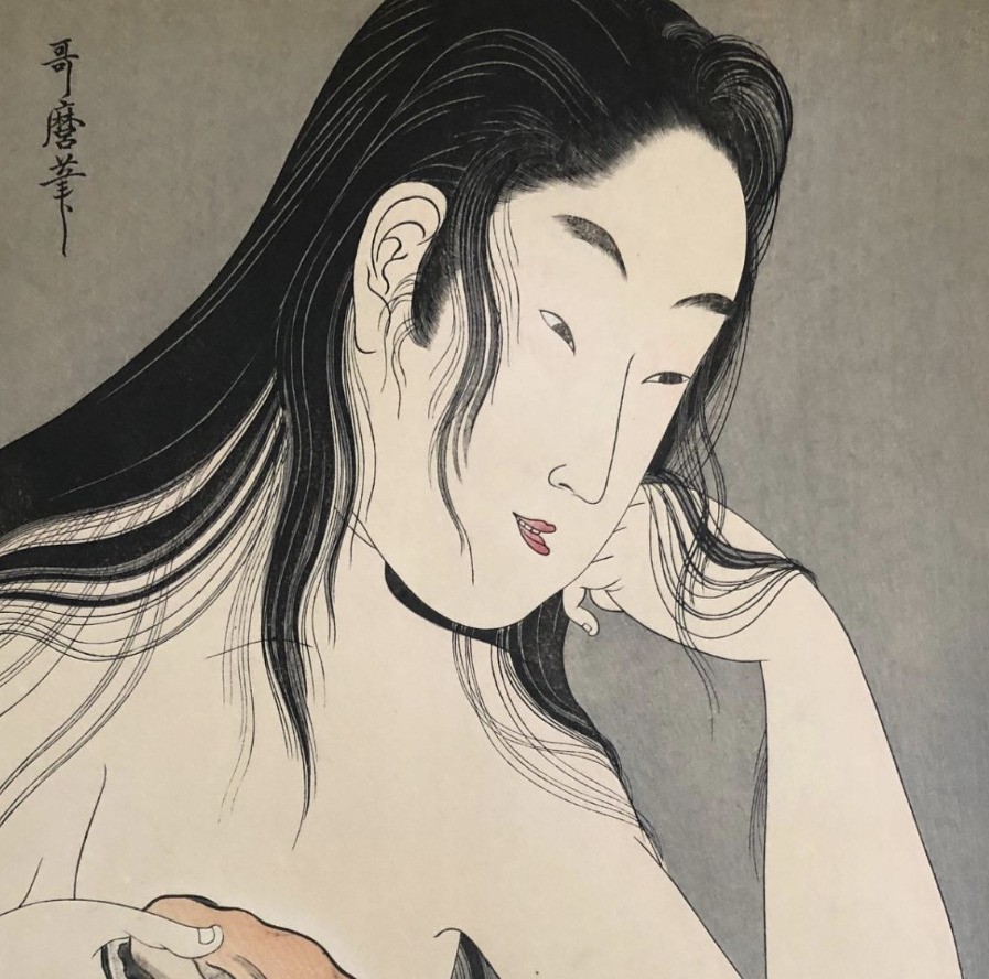 Kitagawa Utamaro, estampe