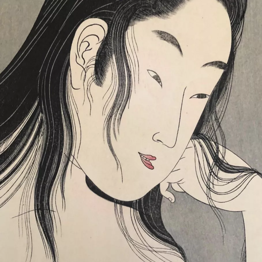 Kitagawa Utamaro, estampe