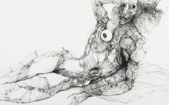 Zdzisław Beksiński, dessin