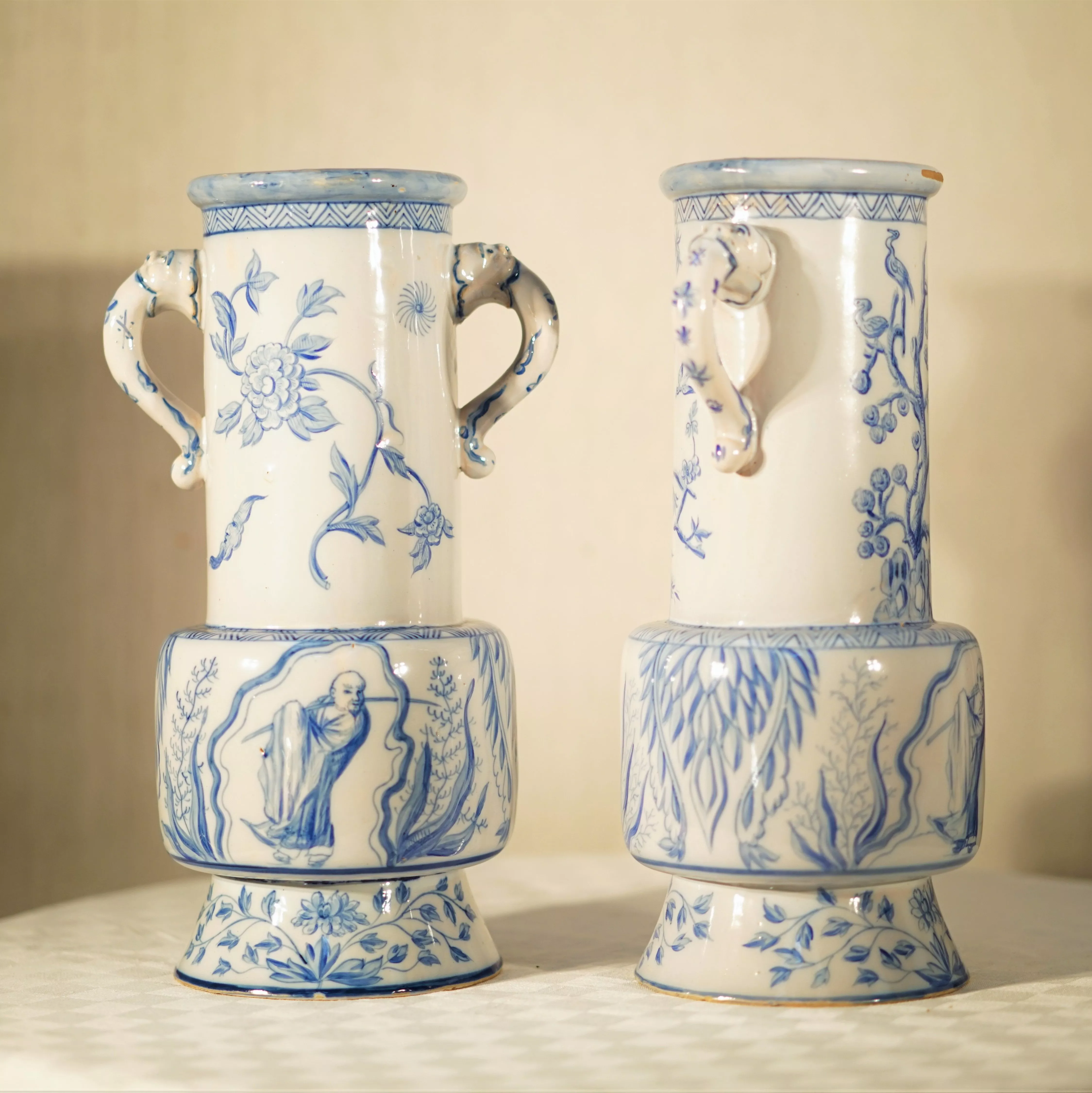 Vases En Faience Galle