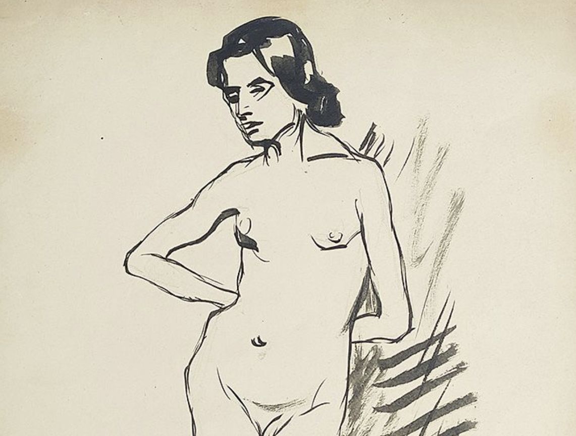 Helene Funke, dessin