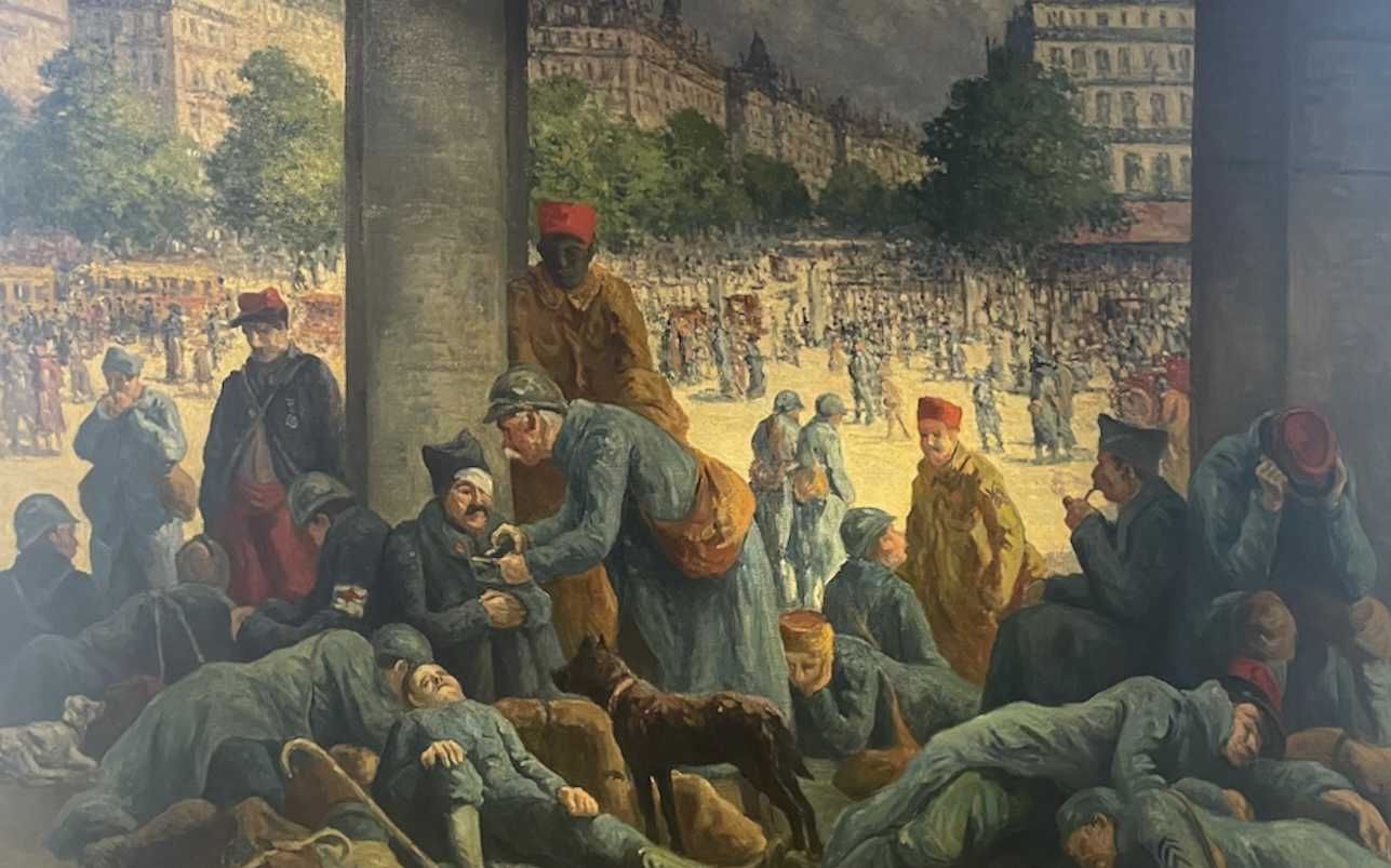 Luce, La Gare de l'Est, huile sur toile