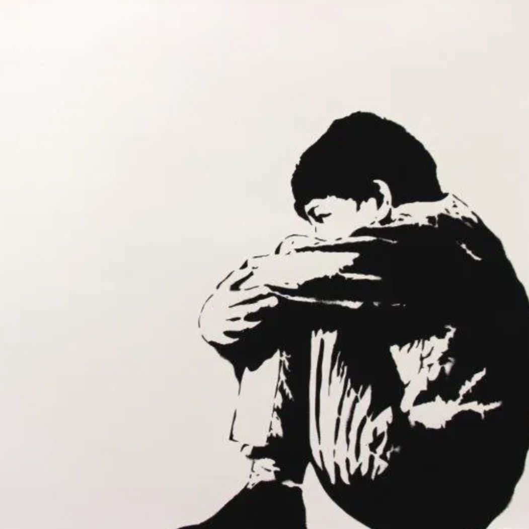 Jef Aérosol, pochoir et aérosol sur toile