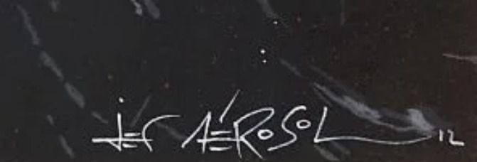 SIgnature de Jef Aérosol