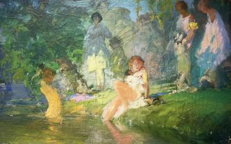 Chmaroff, huile sur toile