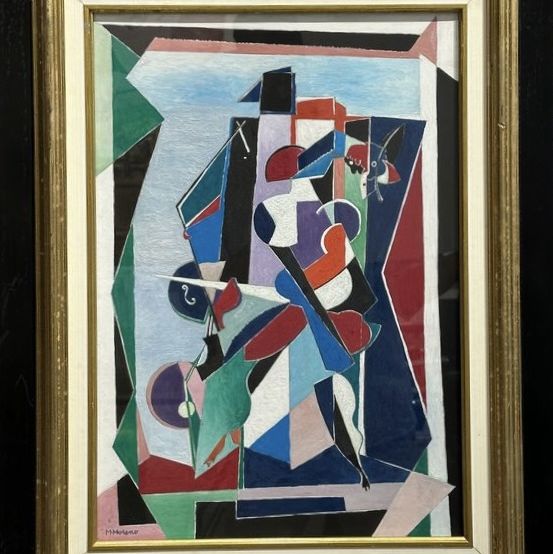 Michel Moreno, huile sur toile