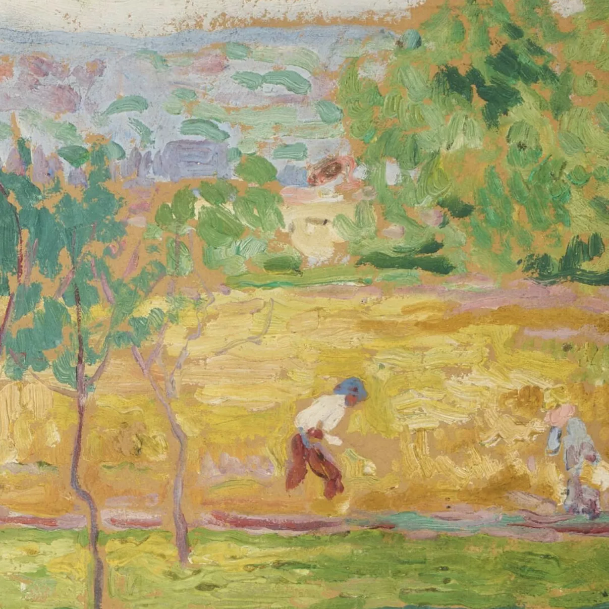 Jean Pesk&eacute;, huile sur toile