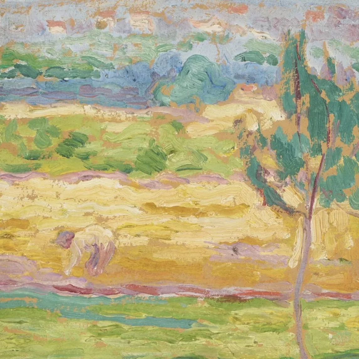 Jean Pesk&eacute;, huile sur toile