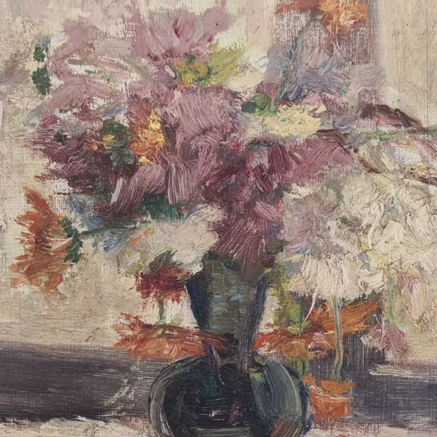 Anna Boch, huile sur toile