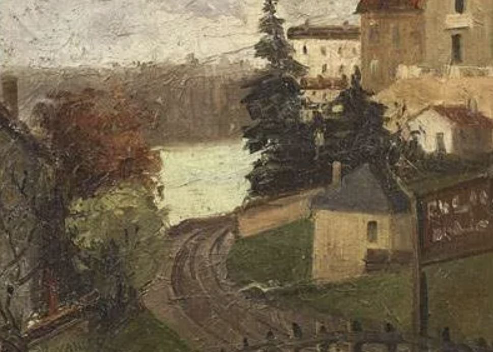 Alexandre Altmann, huile sur toile