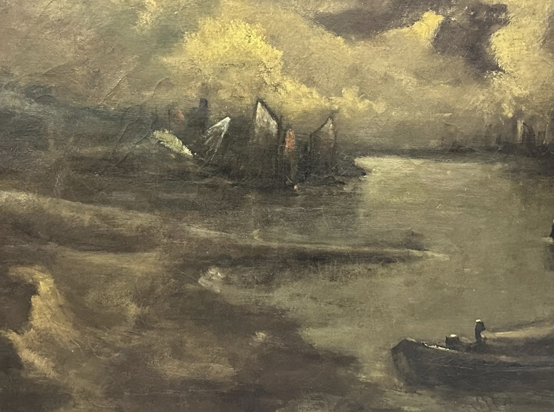 Pierre Paulus, huile sur toile