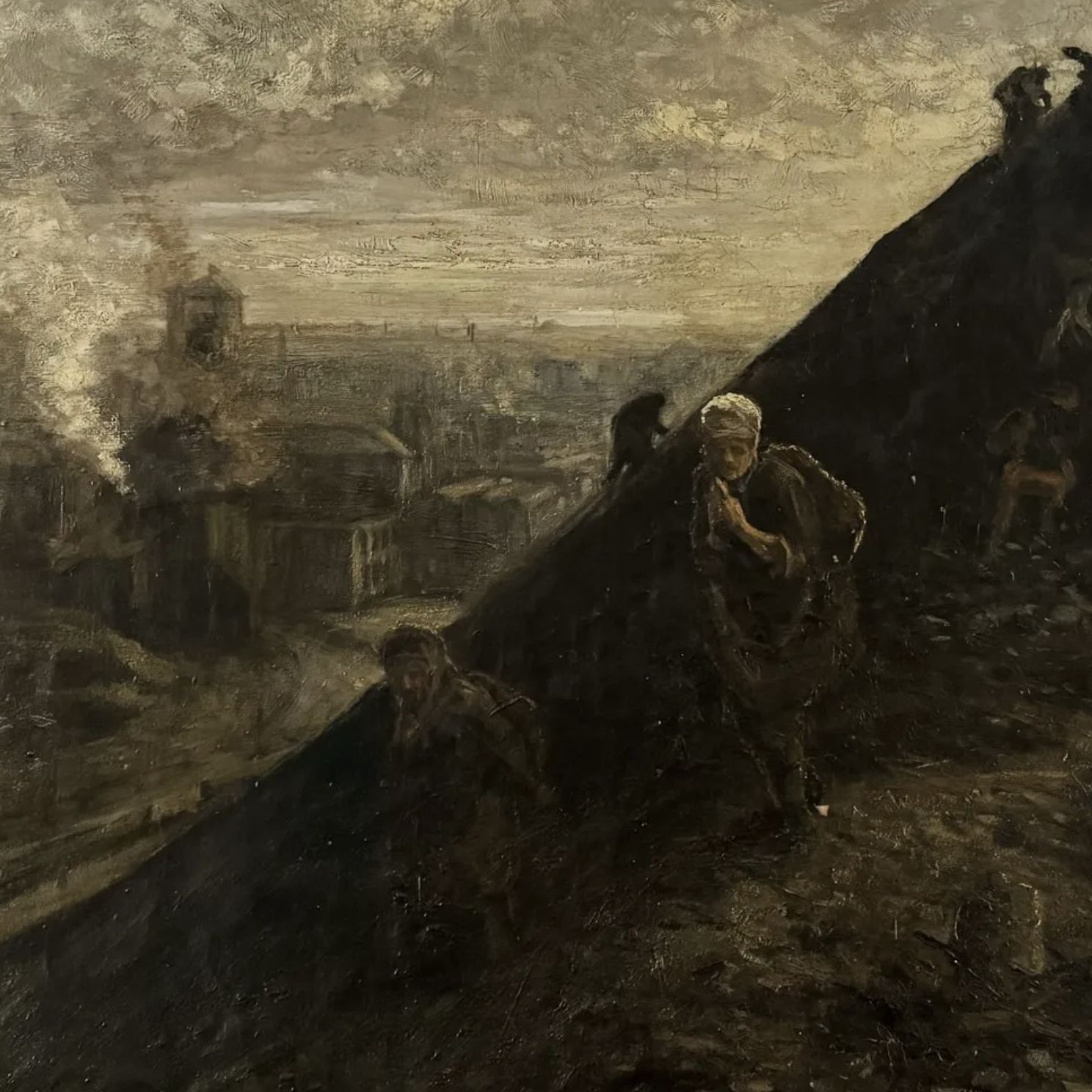 Pierre Paulus, huile sur toile