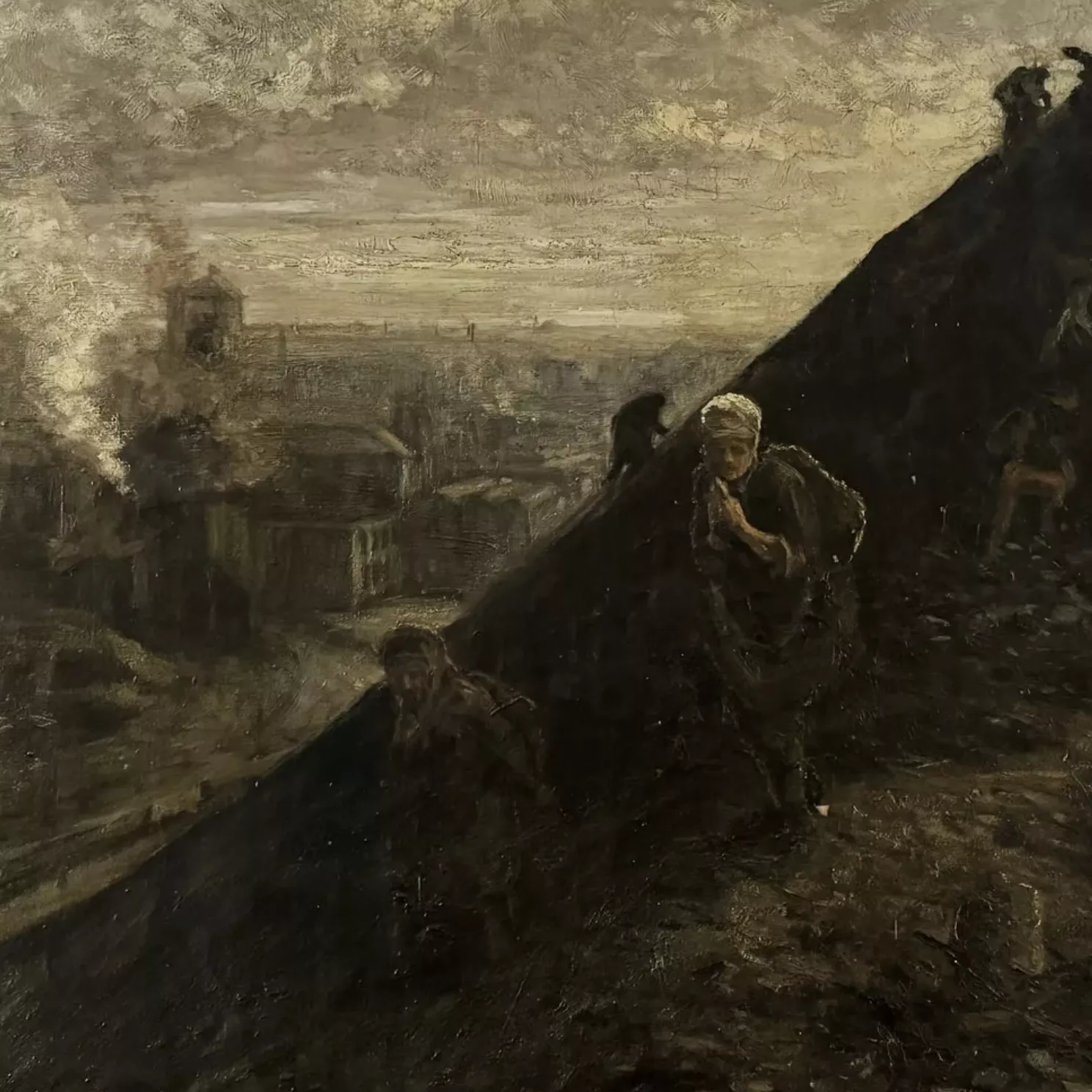 Pierre Paulus, huile sur toile